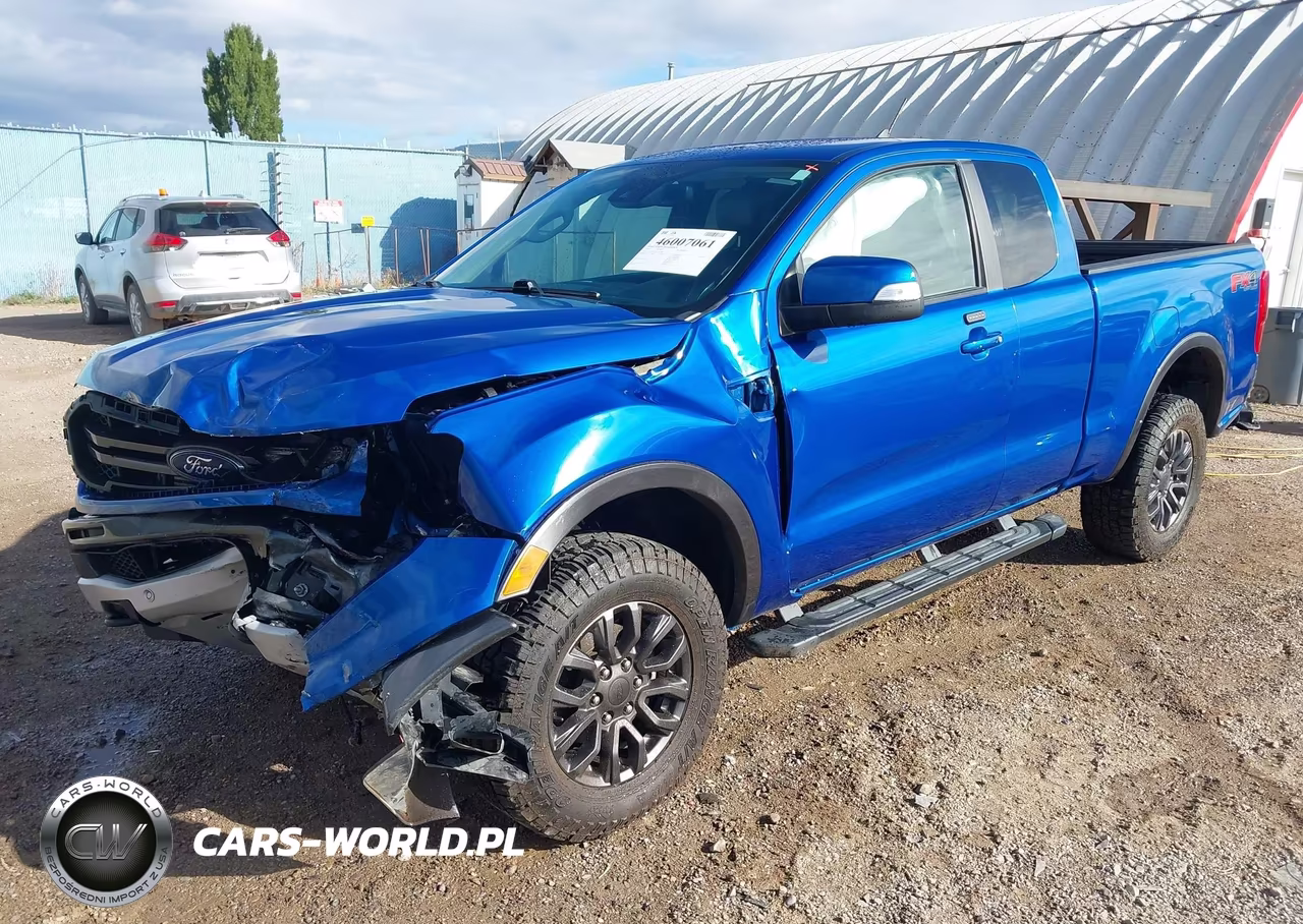 2019 Ford Ranger Lariat VIN:1FTER1FHXKLA57080 - 2