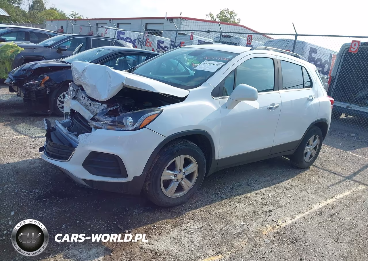 2018 Chevrolet Trax Lt VIN:3GNCJPSB9JL243433 - 2