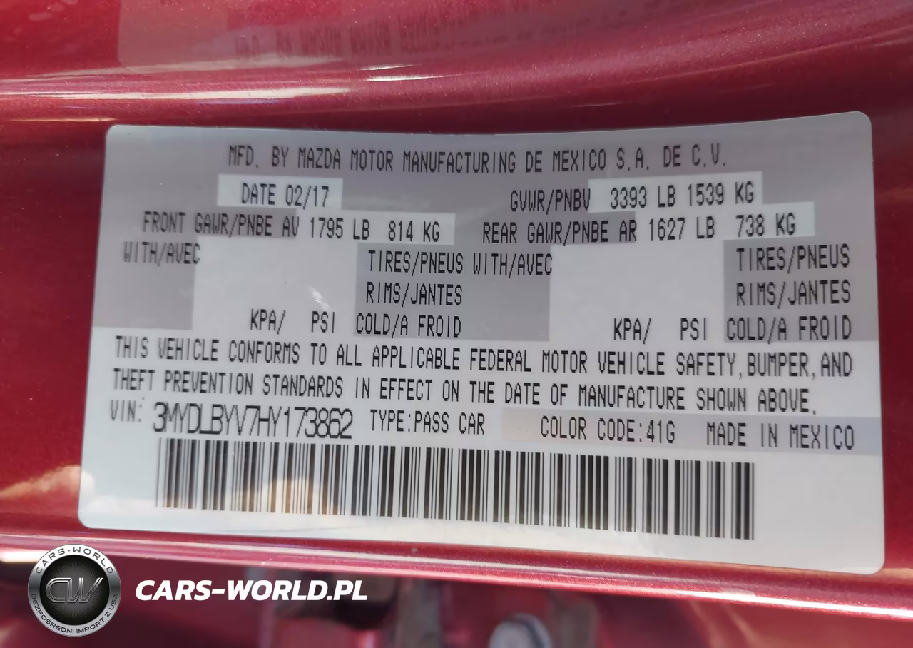 2017 Toyota Yaris Ia VIN:3MYDLBYV7HY173862 - 9