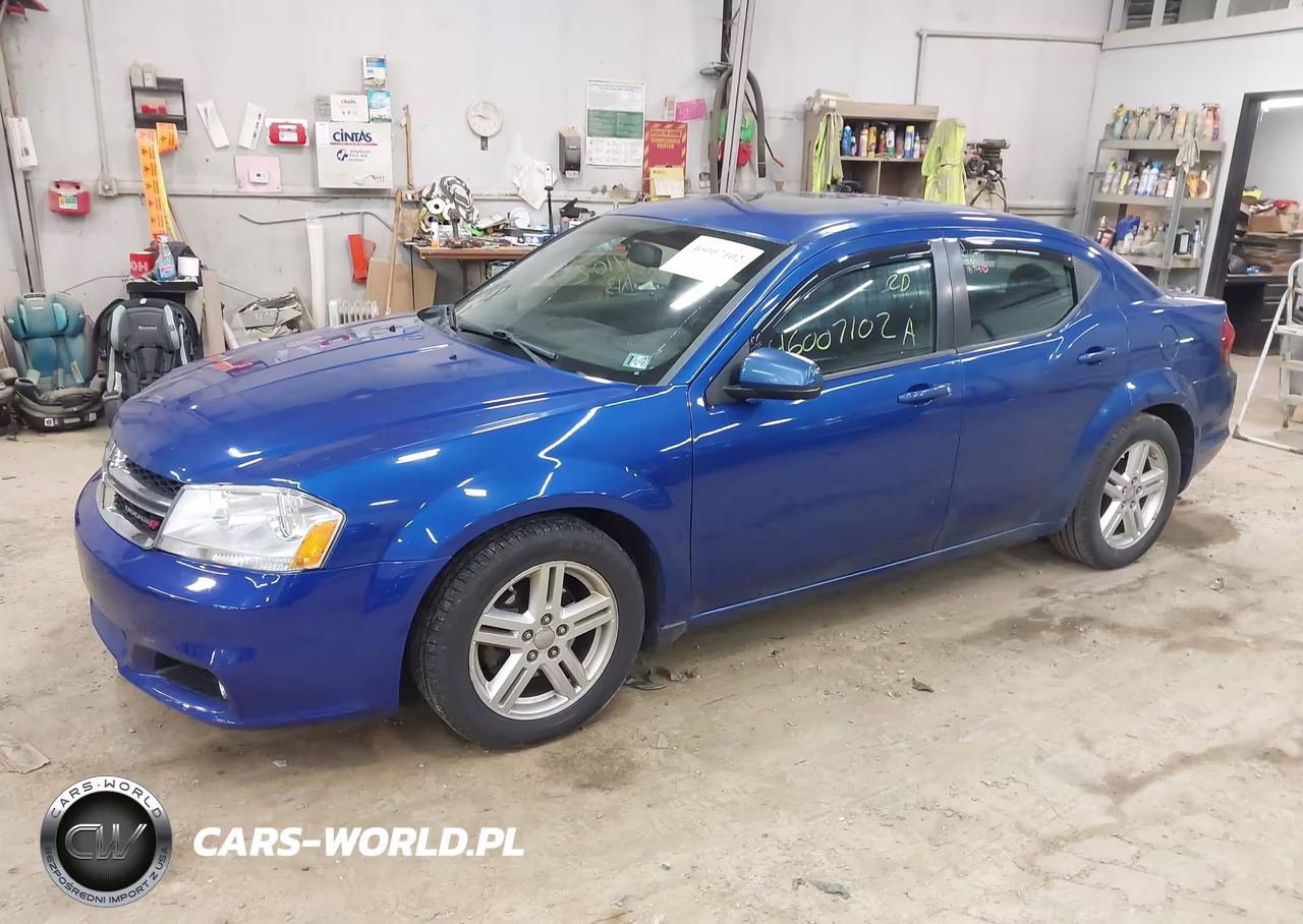 2013 Dodge Avenger Sxt VIN:1C3CDZCB7DN581318 - 2