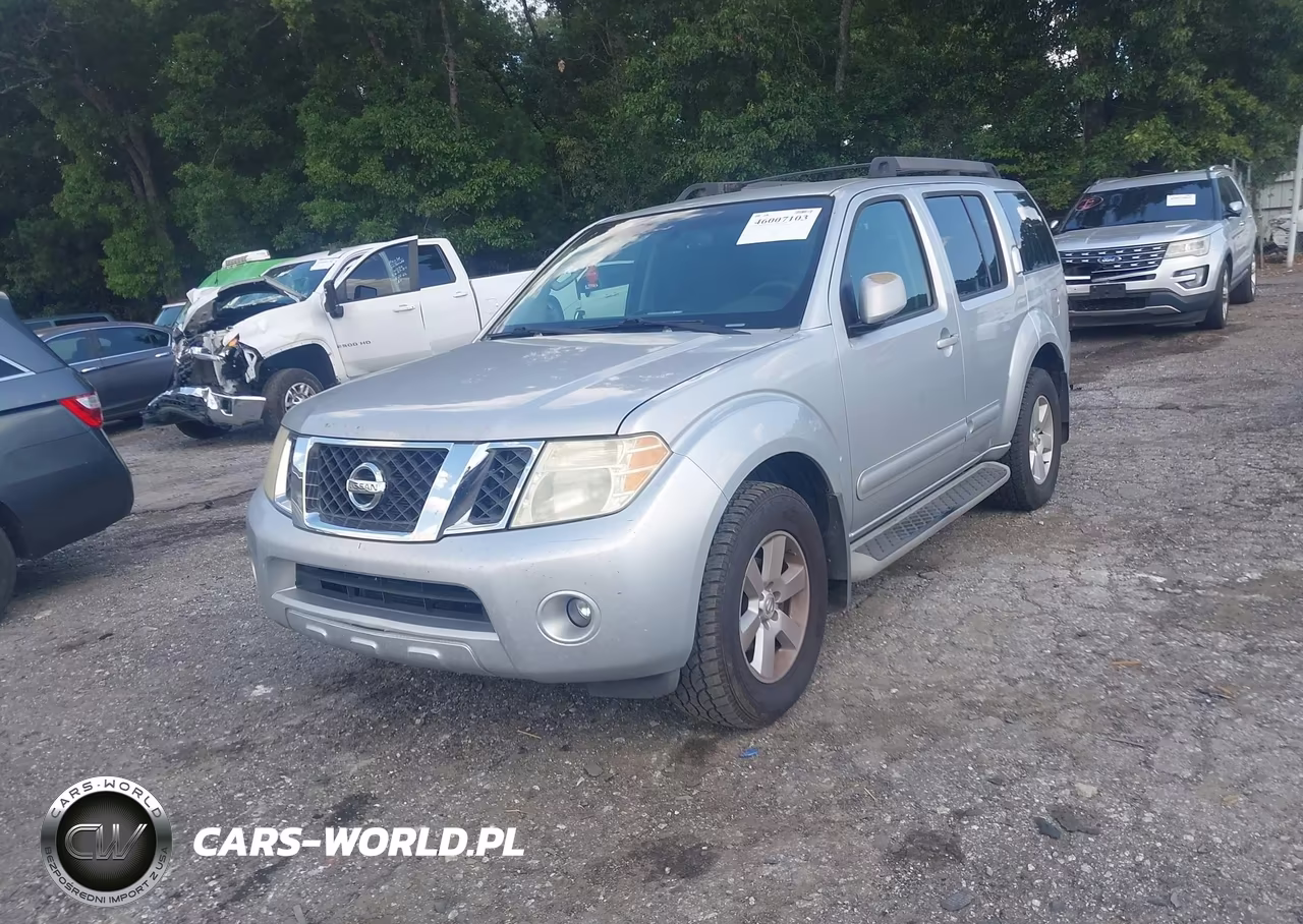 2008 Nissan Pathfinder Se VIN:5N1AR18U48C630861 - 2