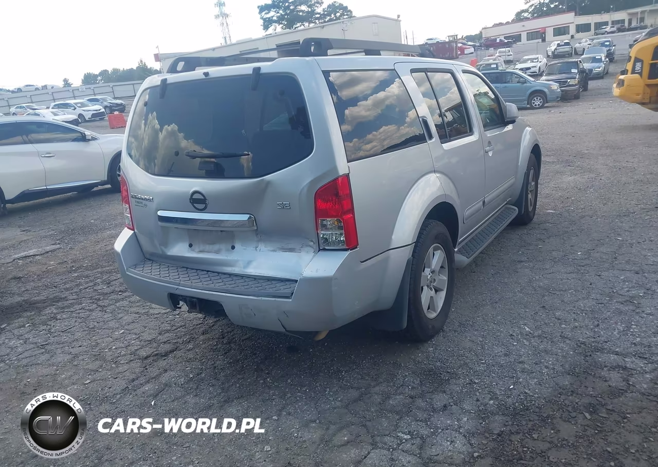 2008 Nissan Pathfinder Se VIN:5N1AR18U48C630861 - 4