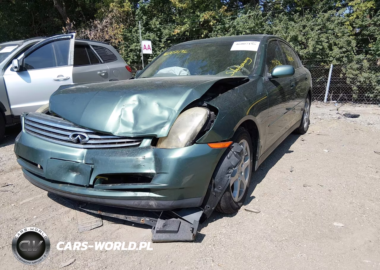 2003 Infiniti G35 Base W-6 Speed Manual VIN:JNKCV51E93M009085 - 2