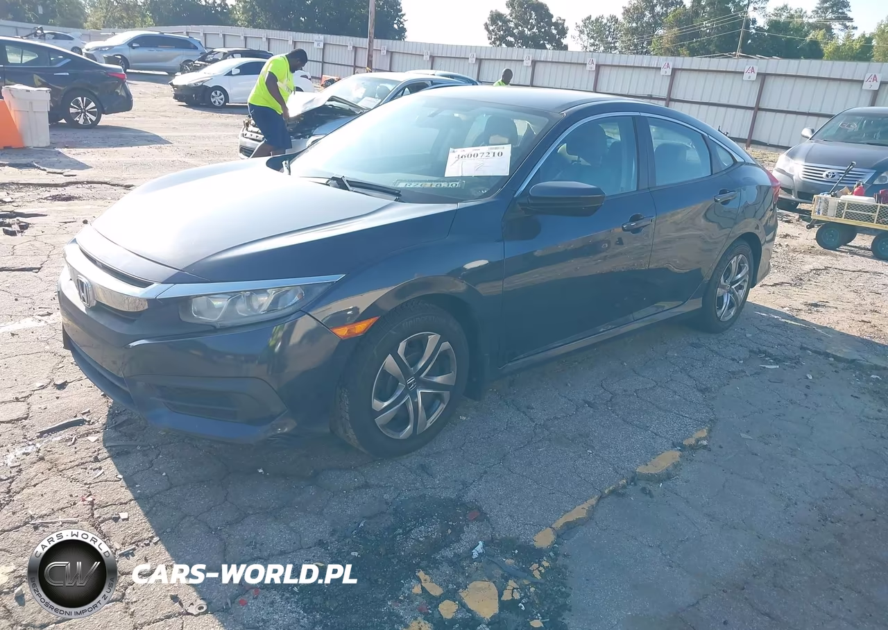 2016 Honda Civic Lx VIN:19XFC2F53GE095963 - 2