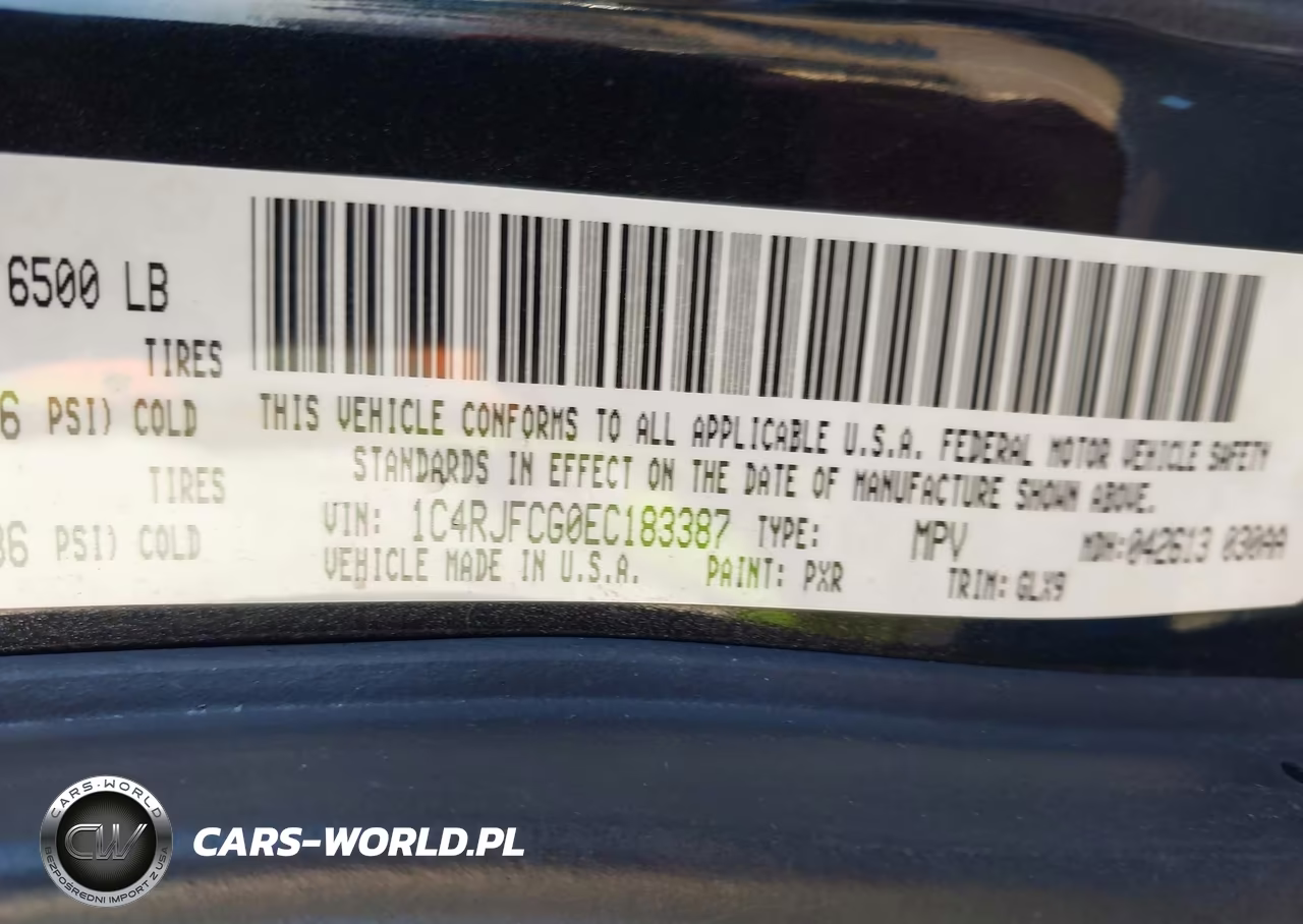 2014 Jeep Grand Cherokee Overland VIN:1C4RJFCG0EC183387 - 9