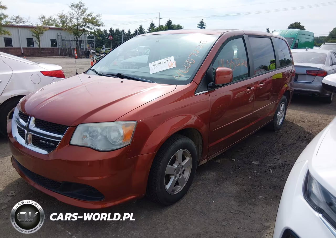 2012 Dodge Grand Caravan Se-Avp VIN:2C4RDGBG5CR183887 - 2
