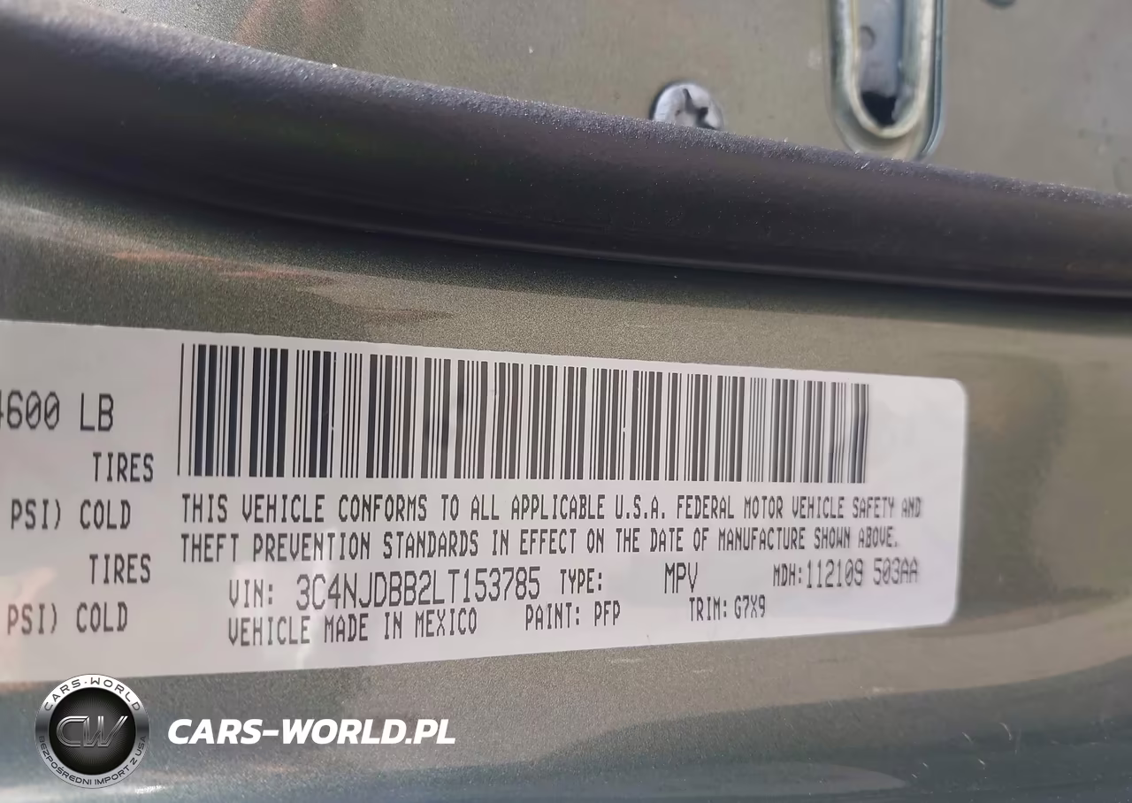 2020 Jeep Compass Latitude 4X4 VIN:3C4NJDBB2LT153785 - 9