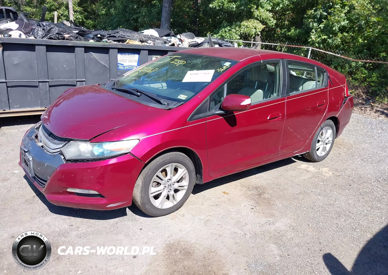 2010 Honda Insight Ex VIN:JHMZE2H77AS021972 - 2