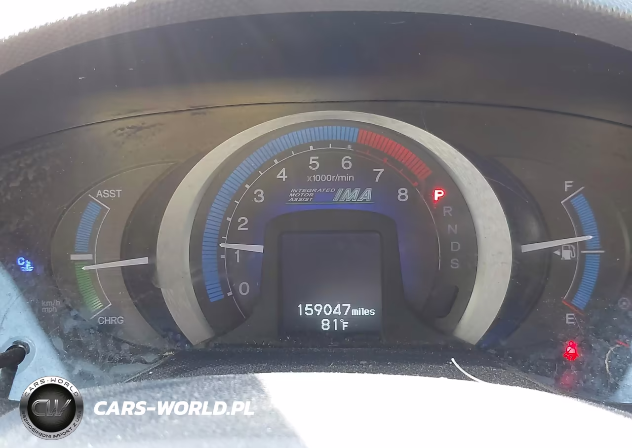 2010 Honda Insight Ex VIN:JHMZE2H77AS021972 - 7