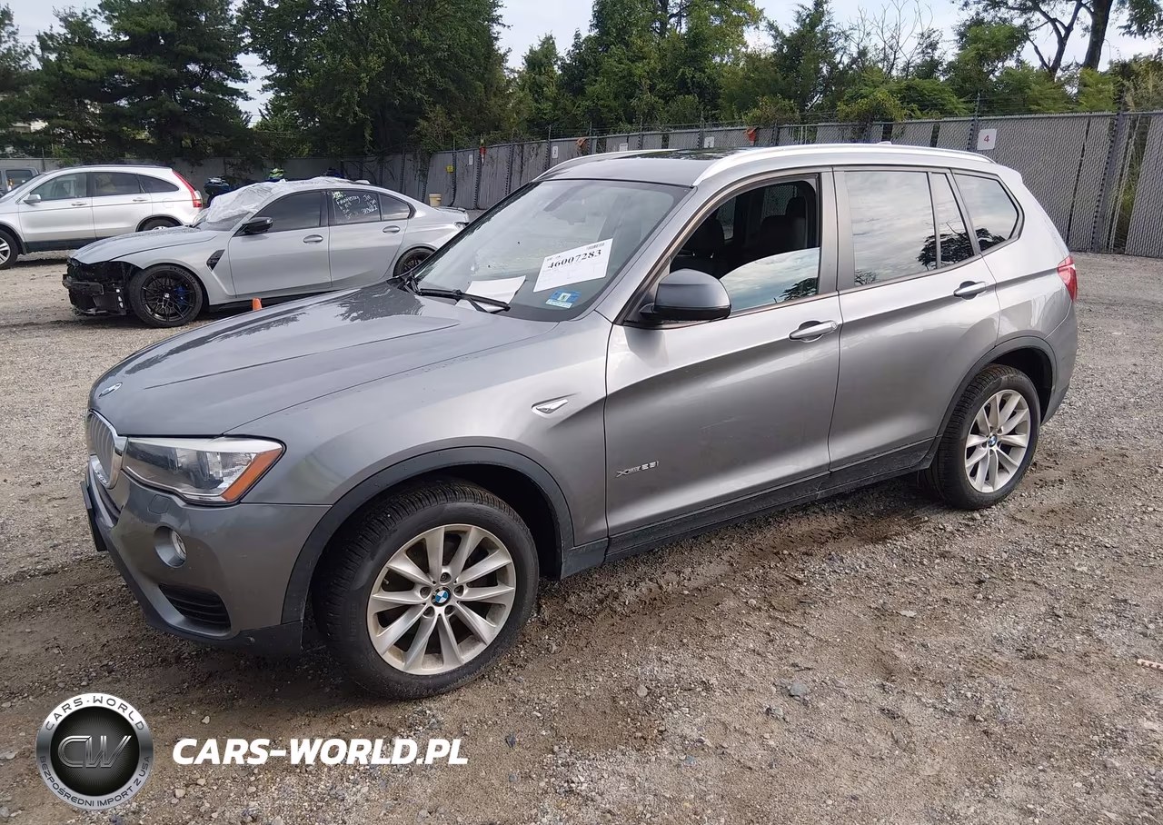 2015 BMW X3 xDrive28I VIN:5UXWX9C50F0D49686 - 2
