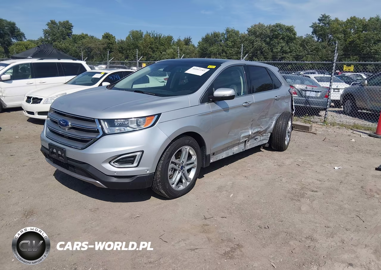 2018 Ford Edge Titanium VIN:2FMPK4K8XJBB23786 - 2