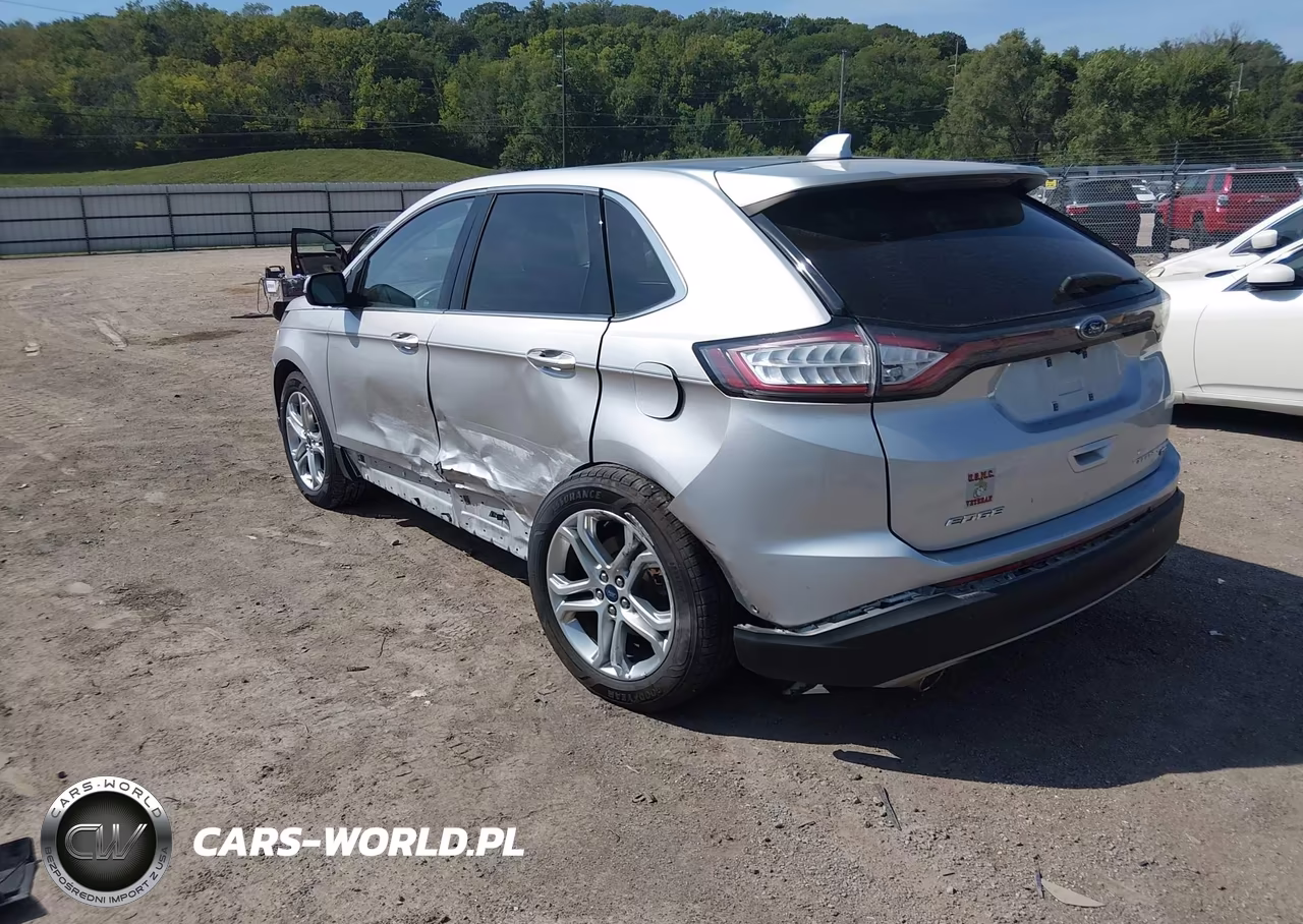 2018 Ford Edge Titanium VIN:2FMPK4K8XJBB23786 - 3