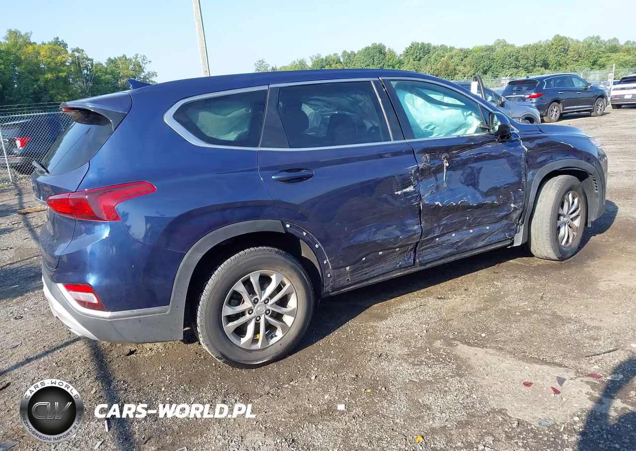 2019 Hyundai Santa Fe Sel VIN:5NMS33AD0KH031562 - 4