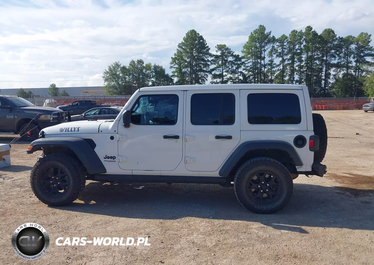 2021 Jeep Wrangler Unlimited Willys 4X4 VIN:1C4HJXDG4MW696350 - 15
