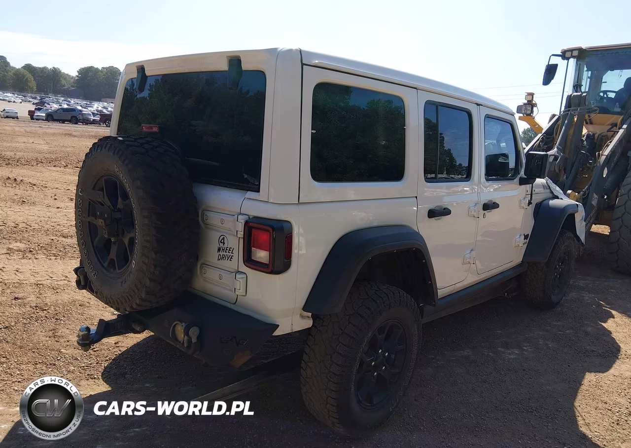 2021 Jeep Wrangler Unlimited Willys 4X4 VIN:1C4HJXDG4MW696350 - 4