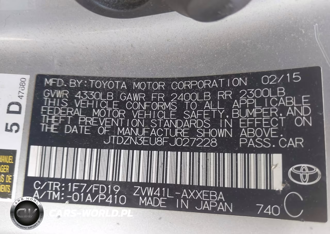 2015 Toyota Prius V Three VIN:JTDZN3EU8FJ027228 - 9