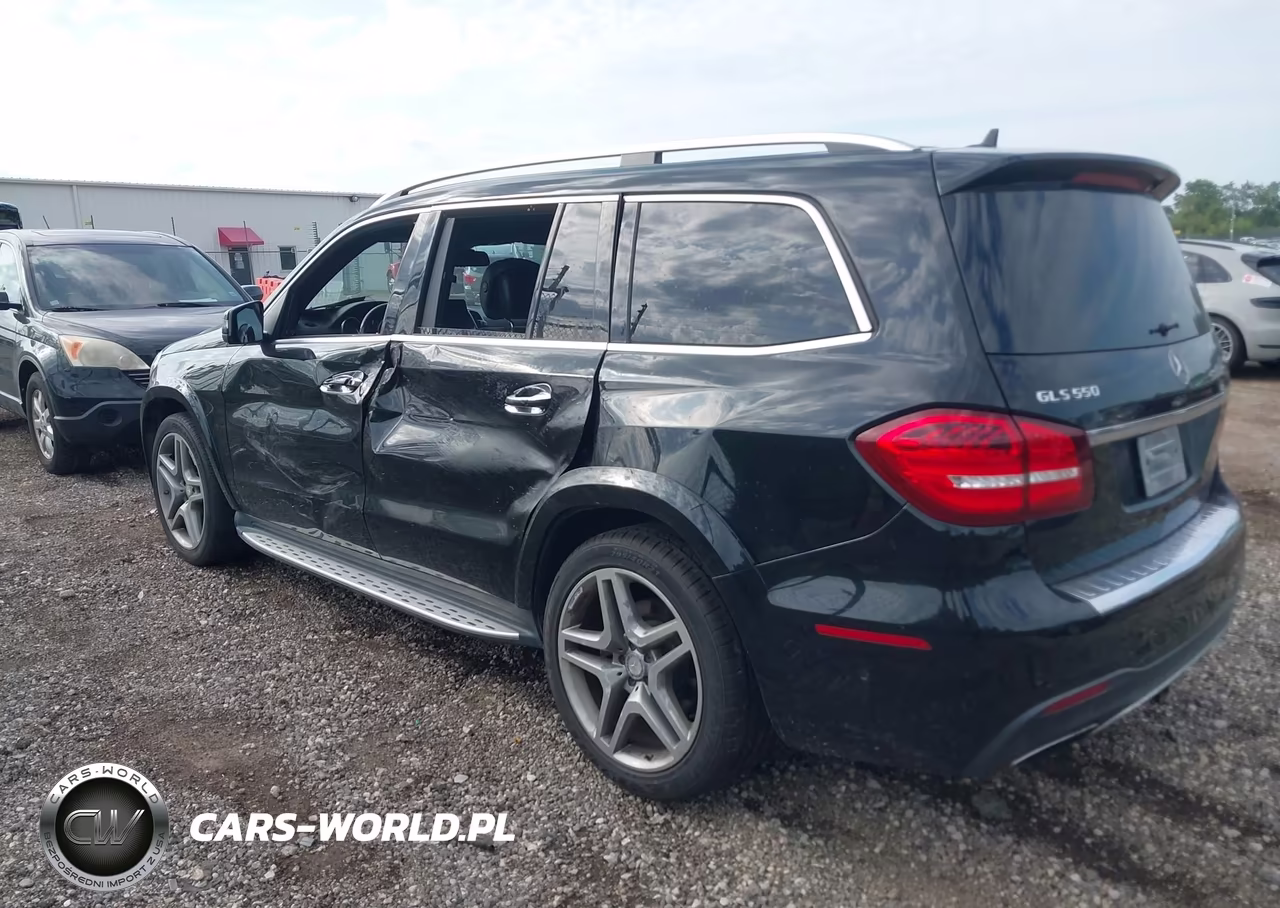 2017 Mercedes-Benz Gls 550 4Matic VIN:4JGDF7DE4HA828293 - 3