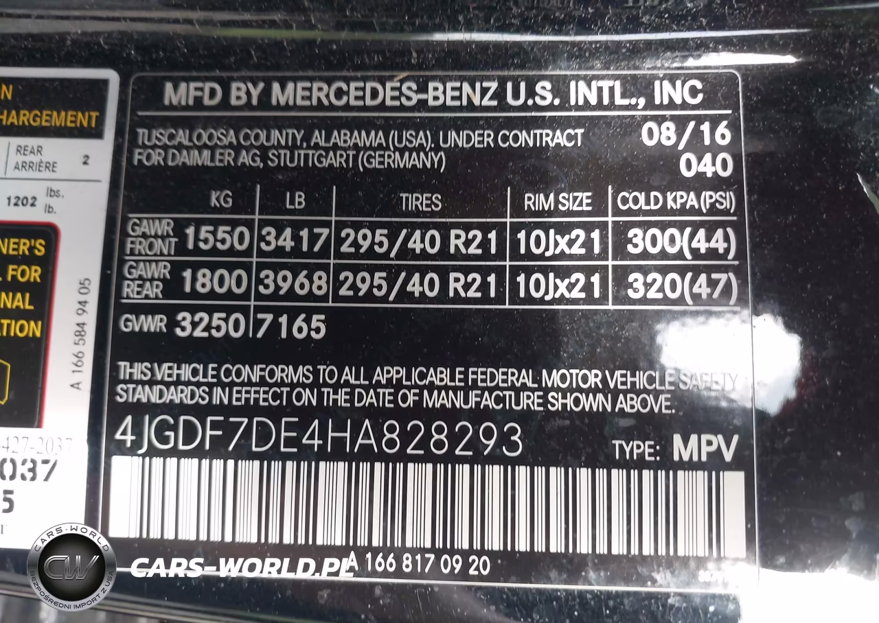2017 Mercedes-Benz Gls 550 4Matic VIN:4JGDF7DE4HA828293 - 9