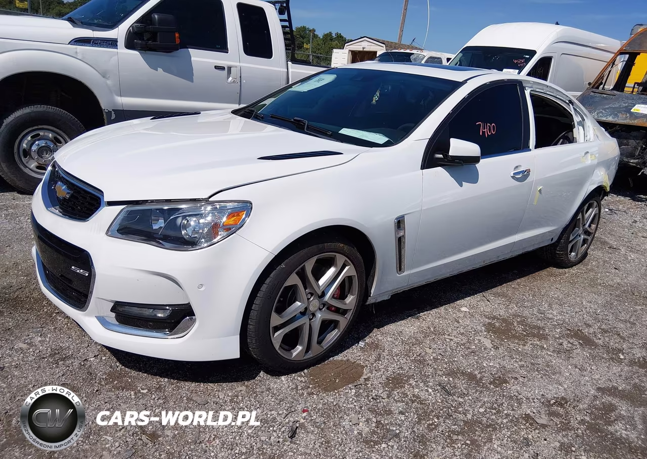 2016 Chevrolet Ss VIN:6G3F15RW0GL228569 - 2