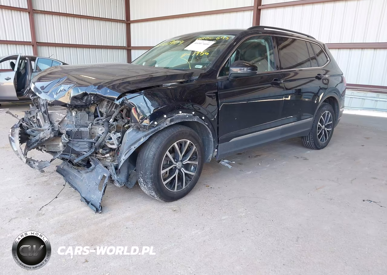 2021 Volkswagen Tiguan 2.0T Se-2.0T Se R-Line Black-2.0T Sel VIN:3VV3B7AX7MM099156 - 2