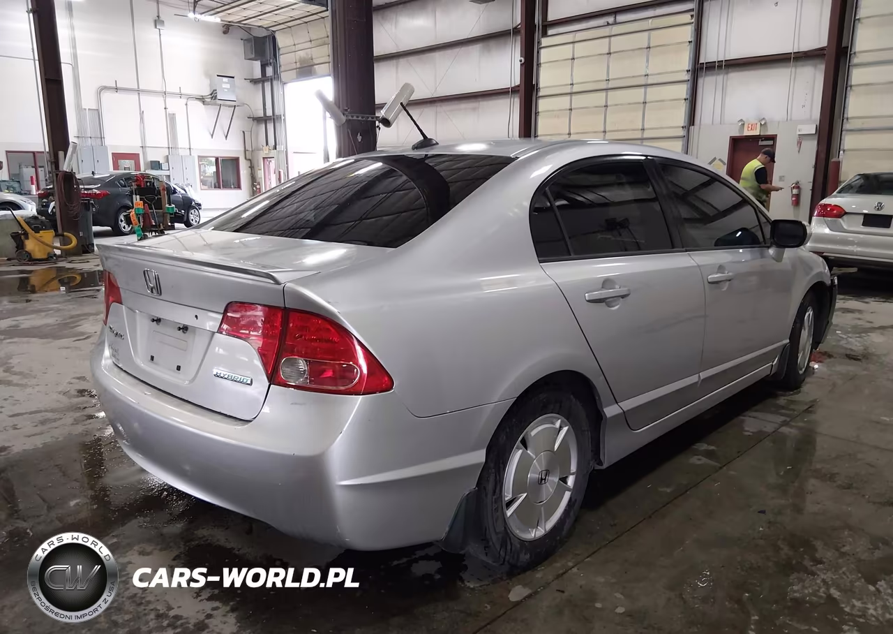 2007 Honda Civic Hybrid VIN:JHMFA36227S015212 - 4