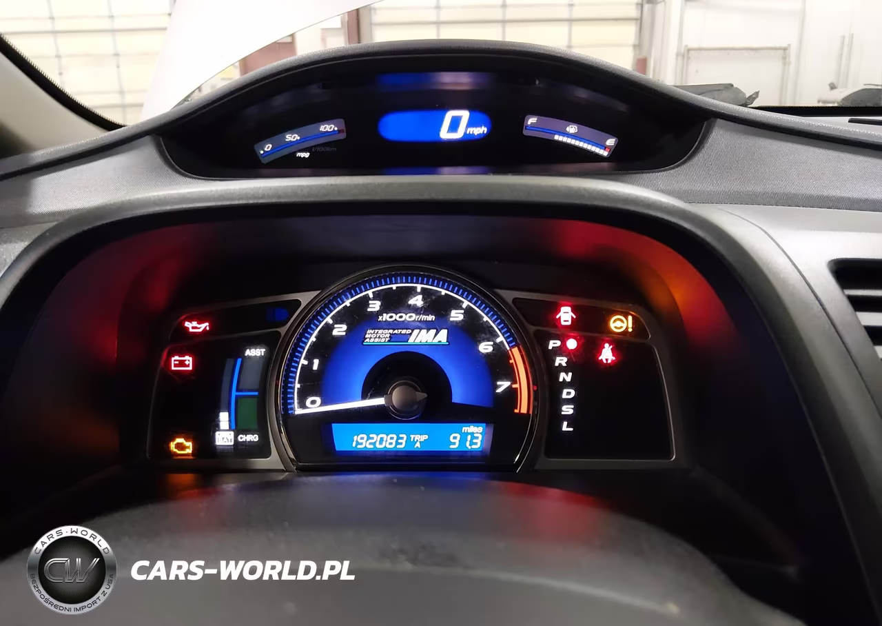 2007 Honda Civic Hybrid VIN:JHMFA36227S015212 - 7