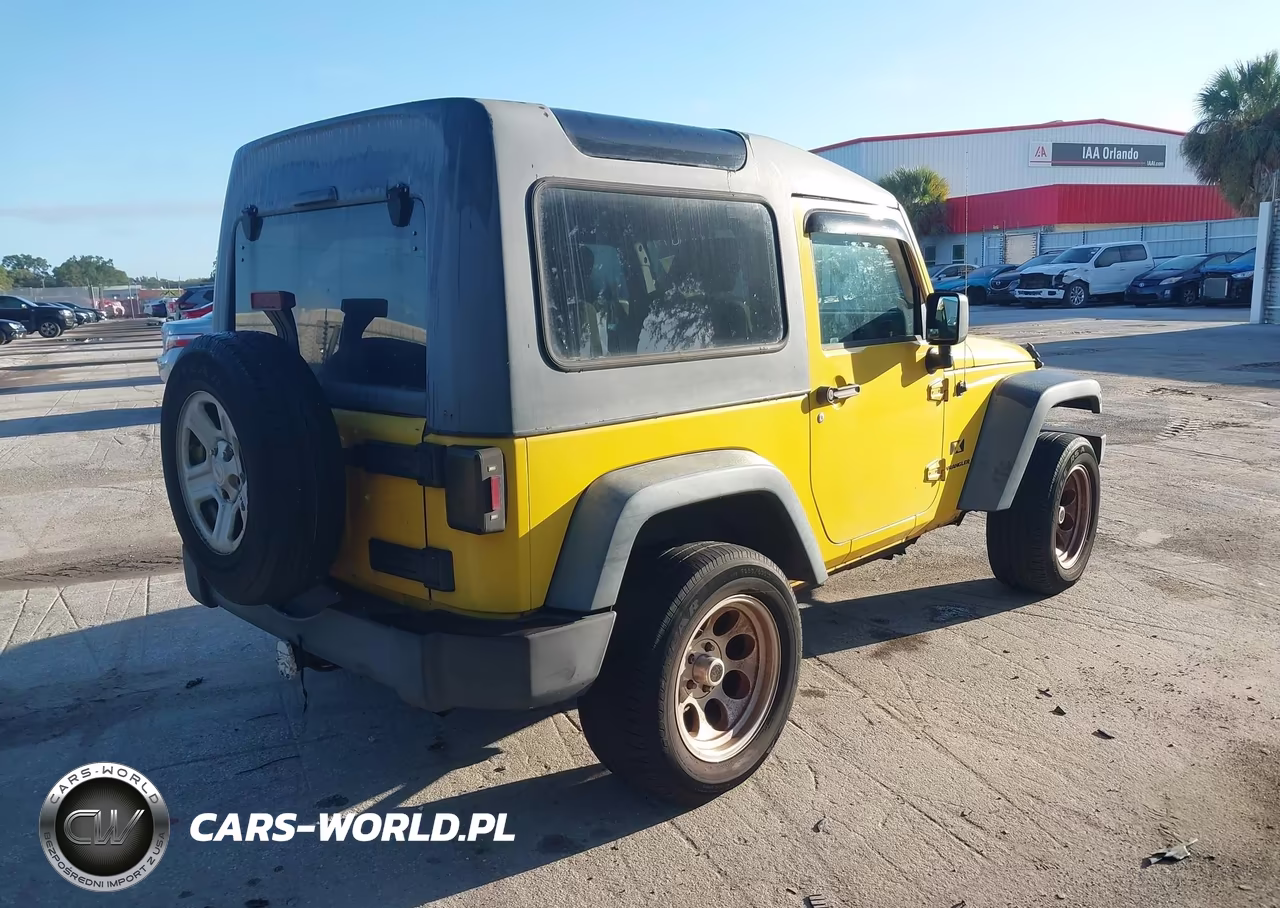 2007 Jeep Wrangler X VIN:1J4FA24167L230280 - 4