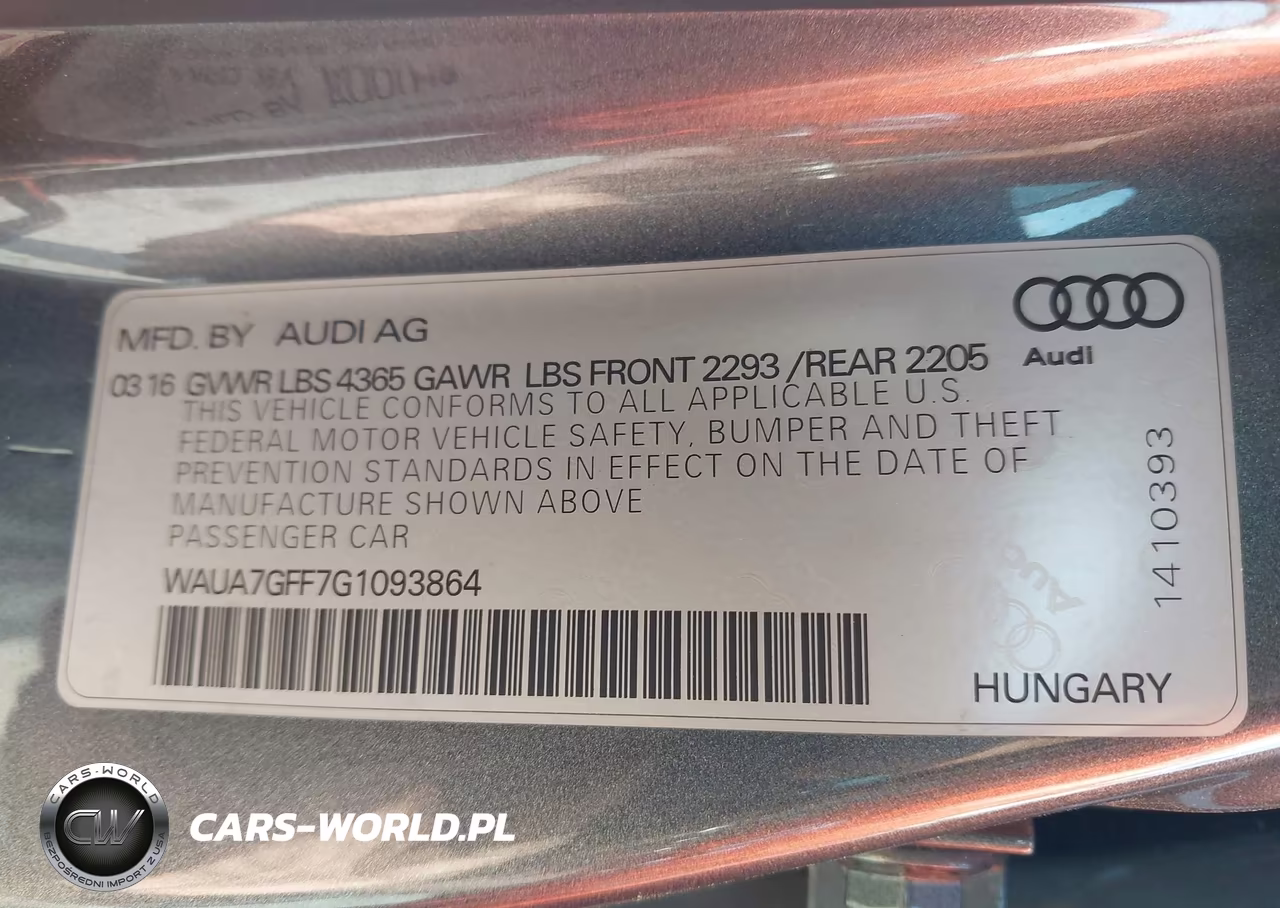 2016 Audi A3 1.8T Premium VIN:WAUA7GFF7G1093864 - 9