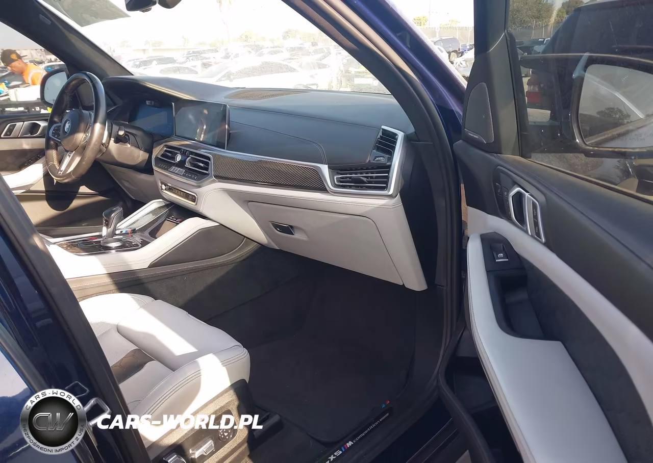 2022 BMW X5 M VIN:5YMJU0C02N9L24906 - 5