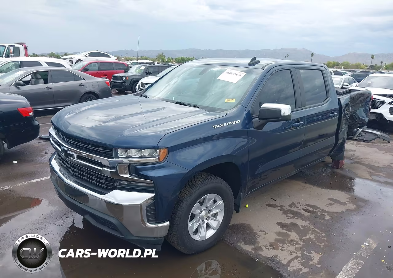 2021 Chevrolet Silverado 1500 2Wd Short Bed Lt VIN:1GCPWCED7MZ334330 - 2