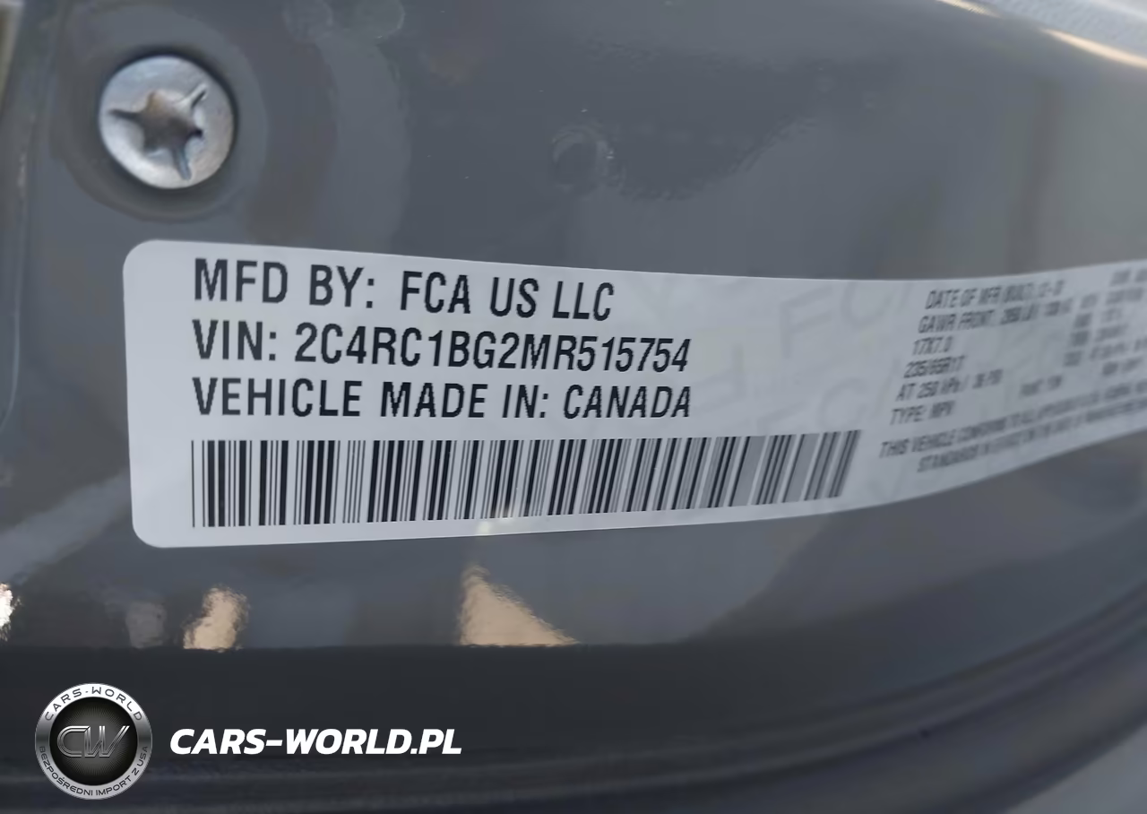 2021 Chrysler Pacifica Touring L VIN:2C4RC1BG2MR515754 - 9