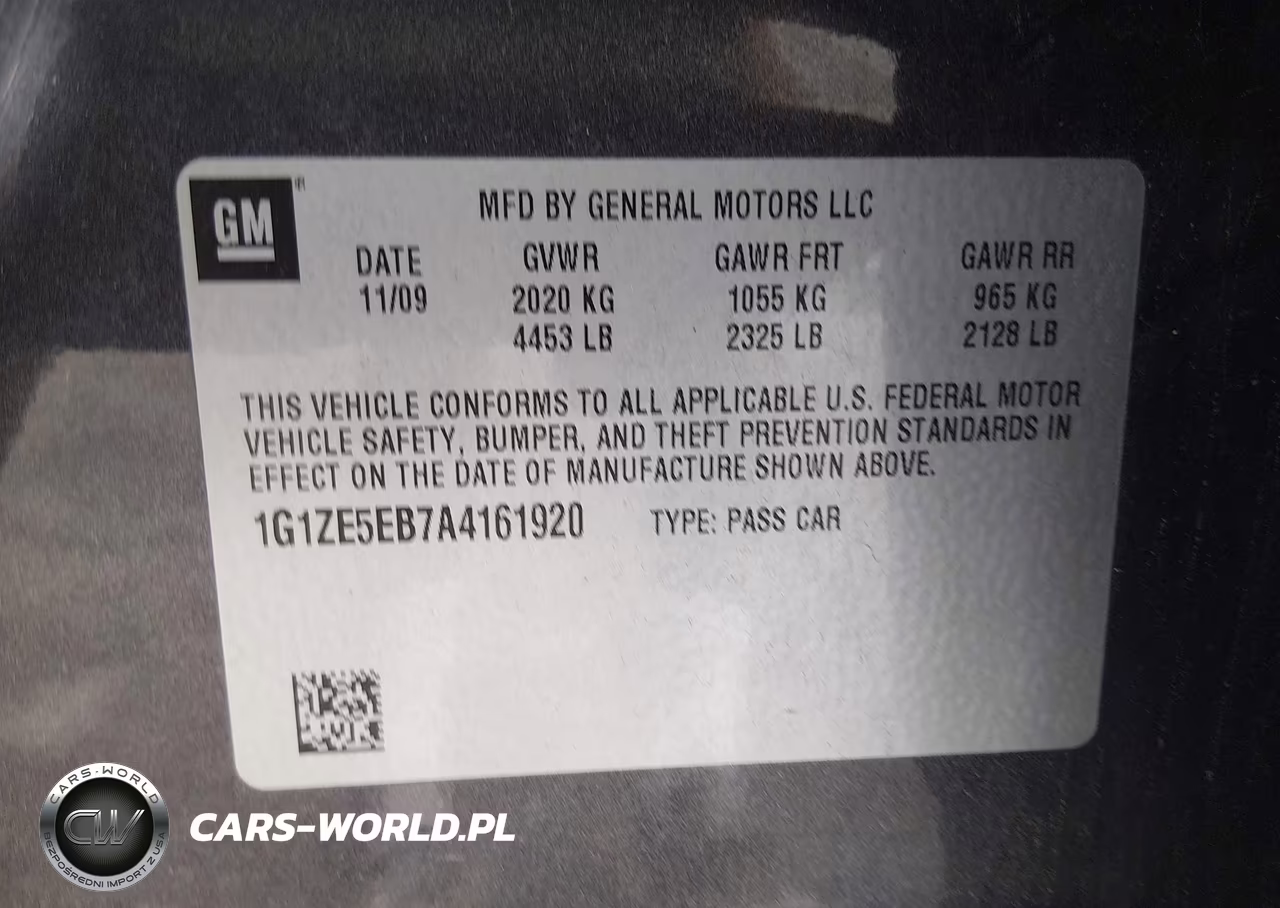 2010 Chevrolet Malibu Ltz VIN:1G1ZE5EB7A4161920 - 9