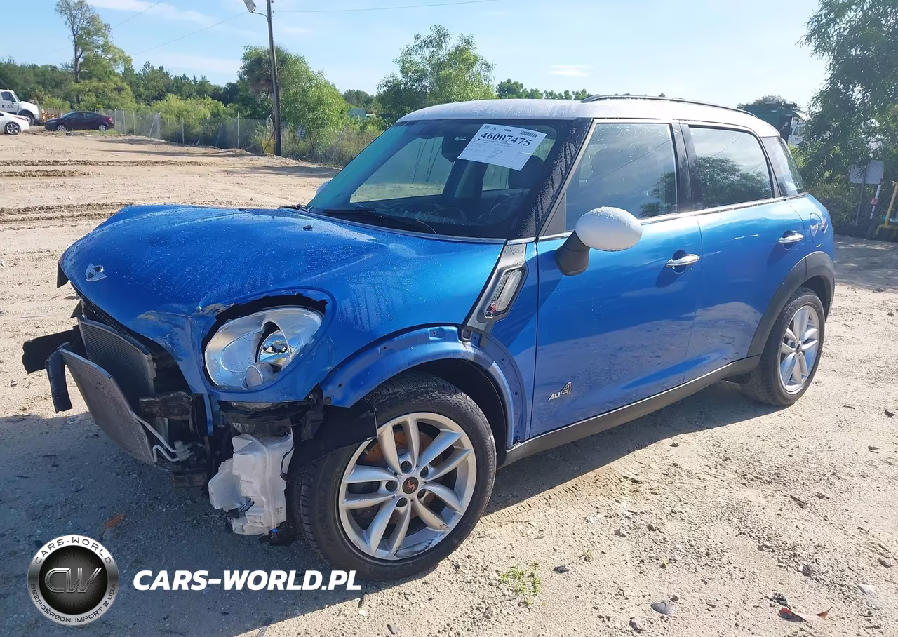 2011 Mini Cooper S Countryman VIN:WMWZC5C52BWL55347 - 2