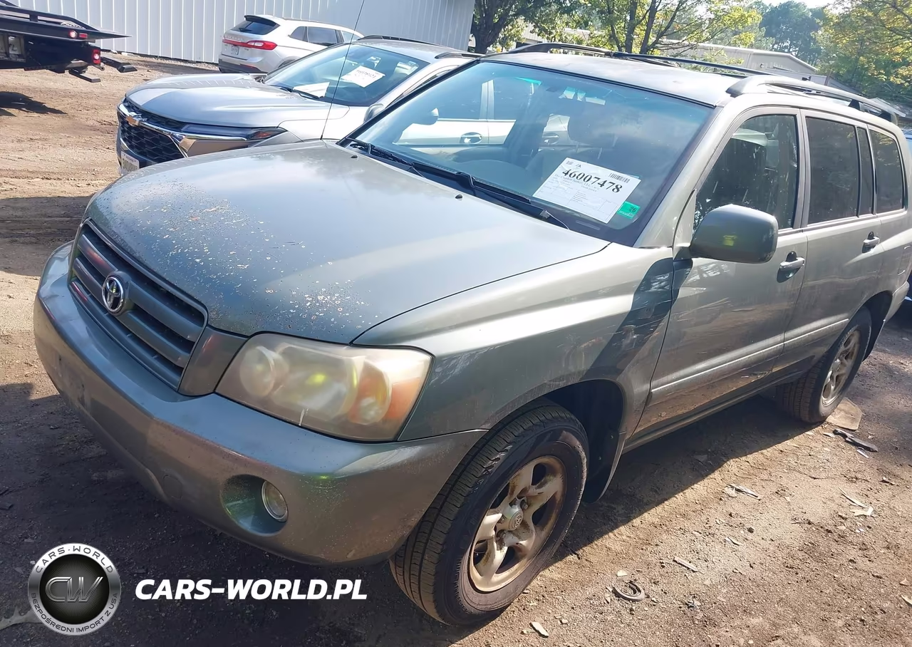 2007 Toyota Highlander VIN:JTEGD21AX70155845 - 2