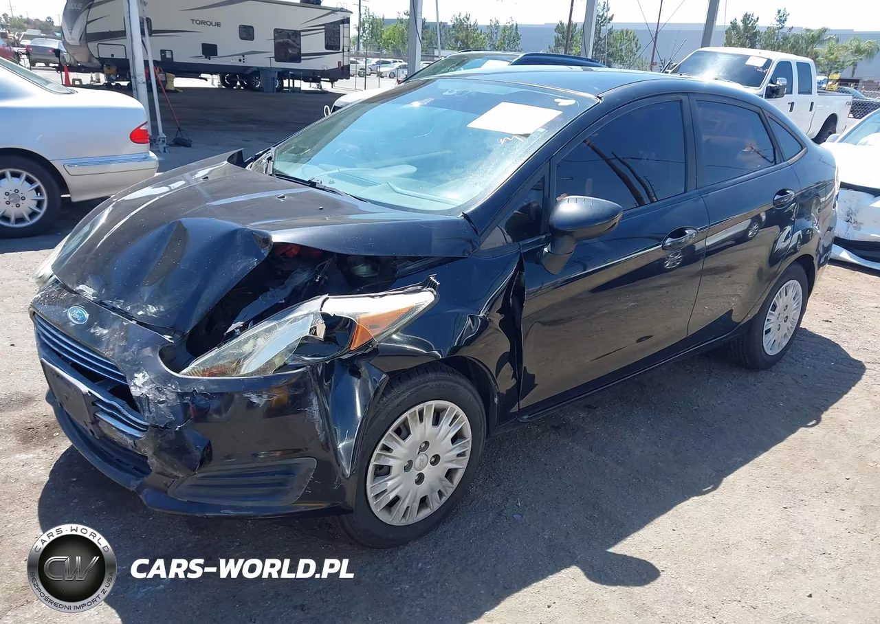 2018 Ford Fiesta S VIN:3FADP4AJ9JM136580 - 2