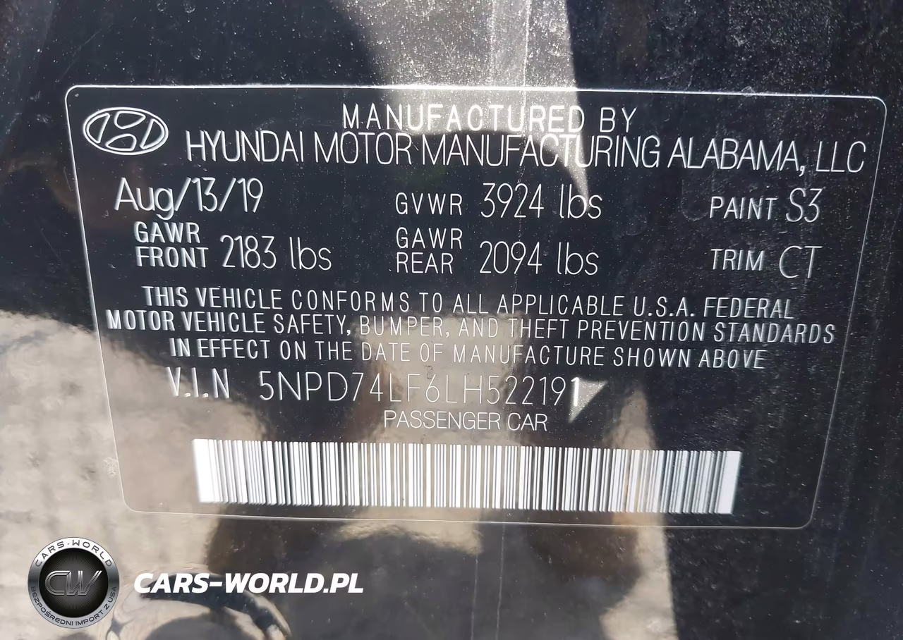 2020 Hyundai Elantra Se VIN:5NPD74LF6LH522191 - 9