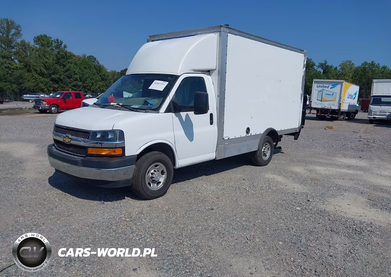 2023 Chevrolet Express Cutaway Work Van VIN:1GB0GRFPXP1107778 - 2
