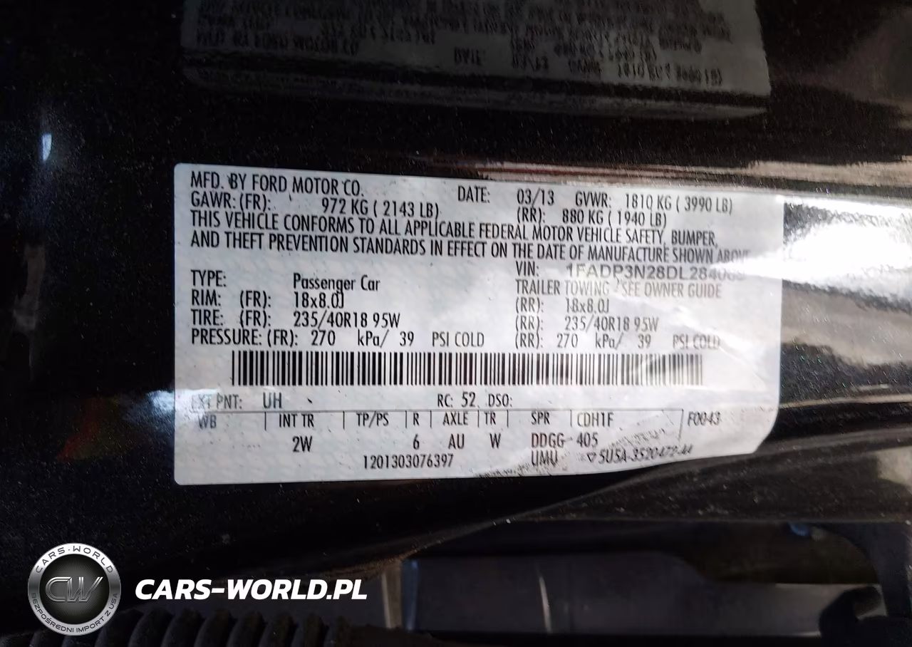 2013 Ford Focus Titanium VIN:1FADP3N28DL284089 - 9