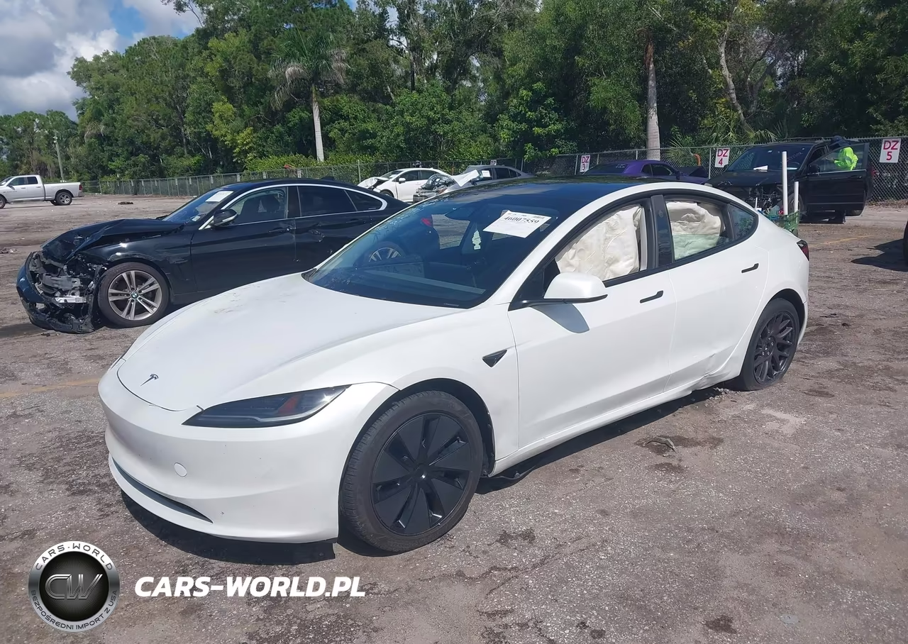 2024 Tesla Model 3 Long Range Dual Motor All-Wheel Drive-Rear-Wheel Drive VIN:5YJ3E1EA4RF744592 - 2