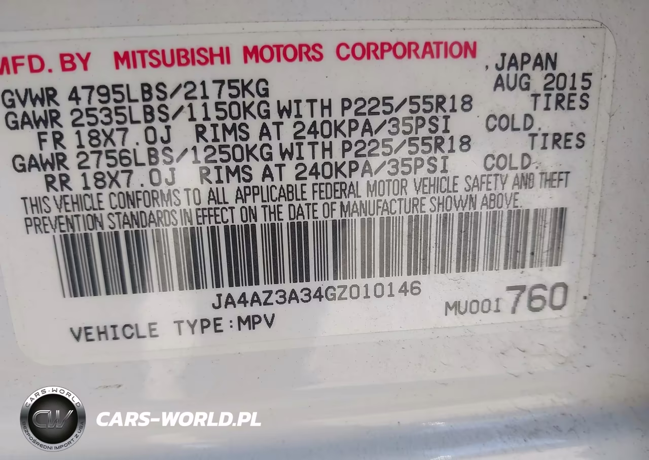 2016 Mitsubishi Outlander Es-Se-Sel VIN:JA4AZ3A34GZ010146 - 9