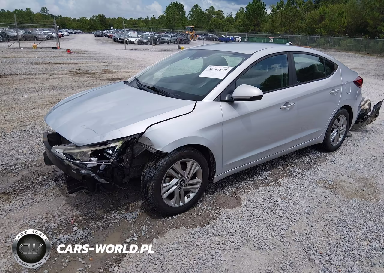 2019 Hyundai Elantra Sel VIN:KMHD84LF6KU730360 - 2