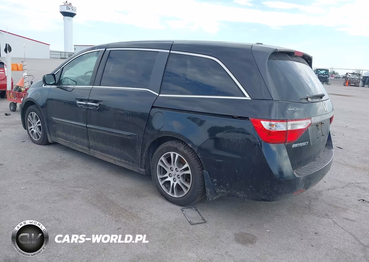 2011 Honda Odyssey Ex-L VIN:5FNRL5H62BB005063 - 3