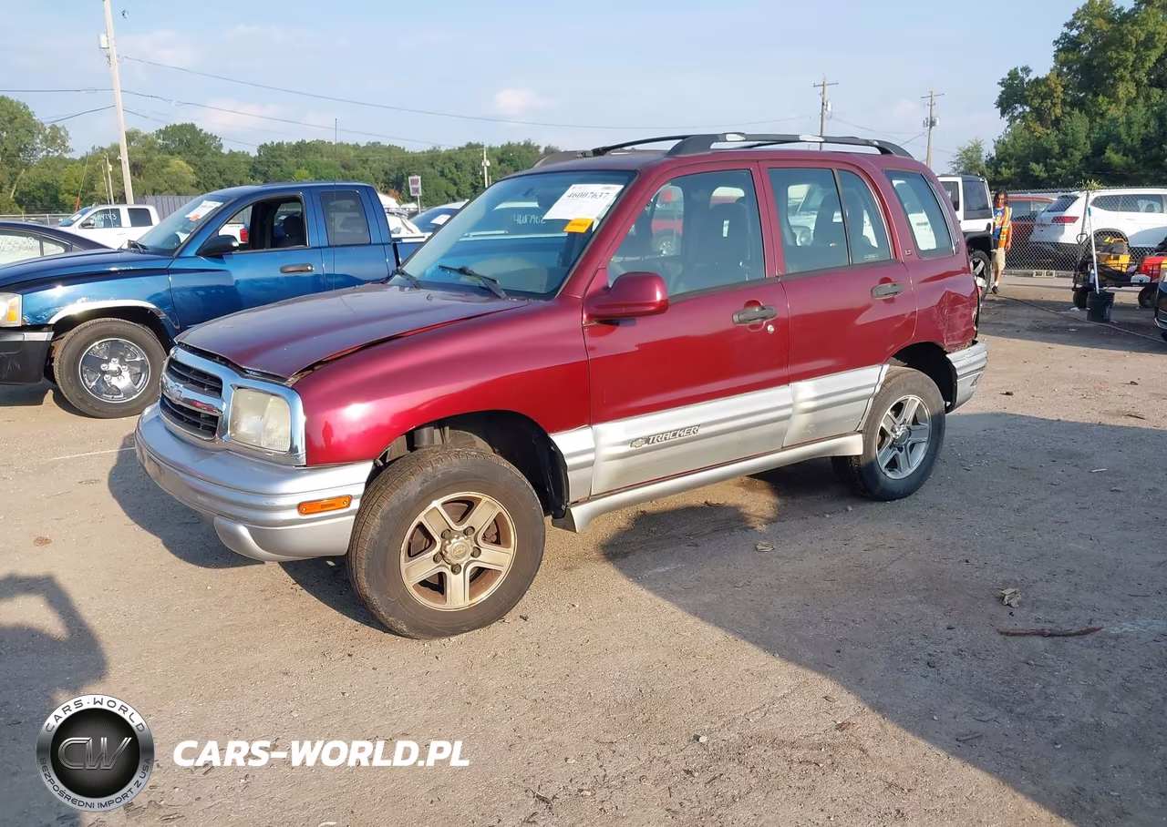 2002 Chevrolet Tracker Hard Top Lt VIN:2CNBJ634626902553 - 2