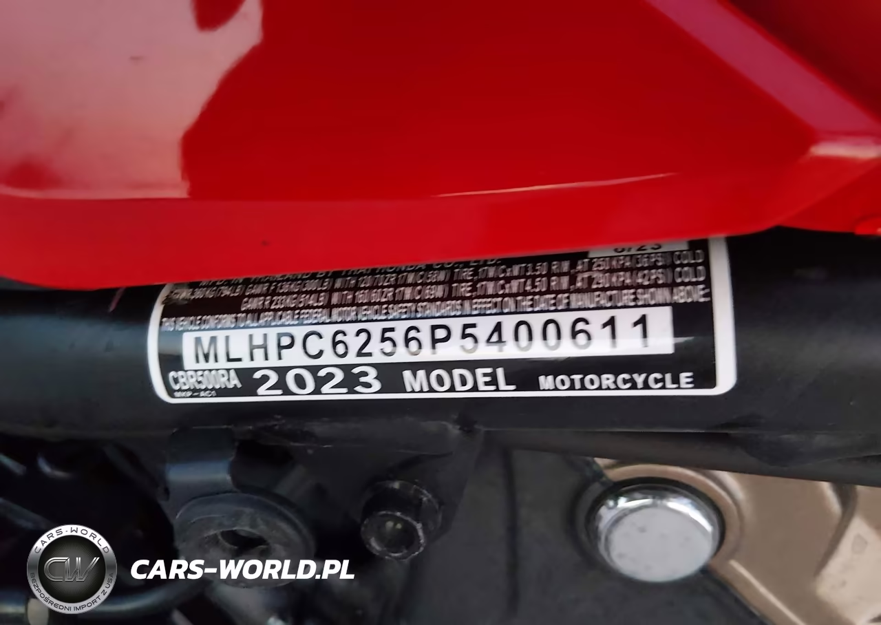 2023 Honda Cbr500 Ra VIN:MLHPC6256P5400611 - 10