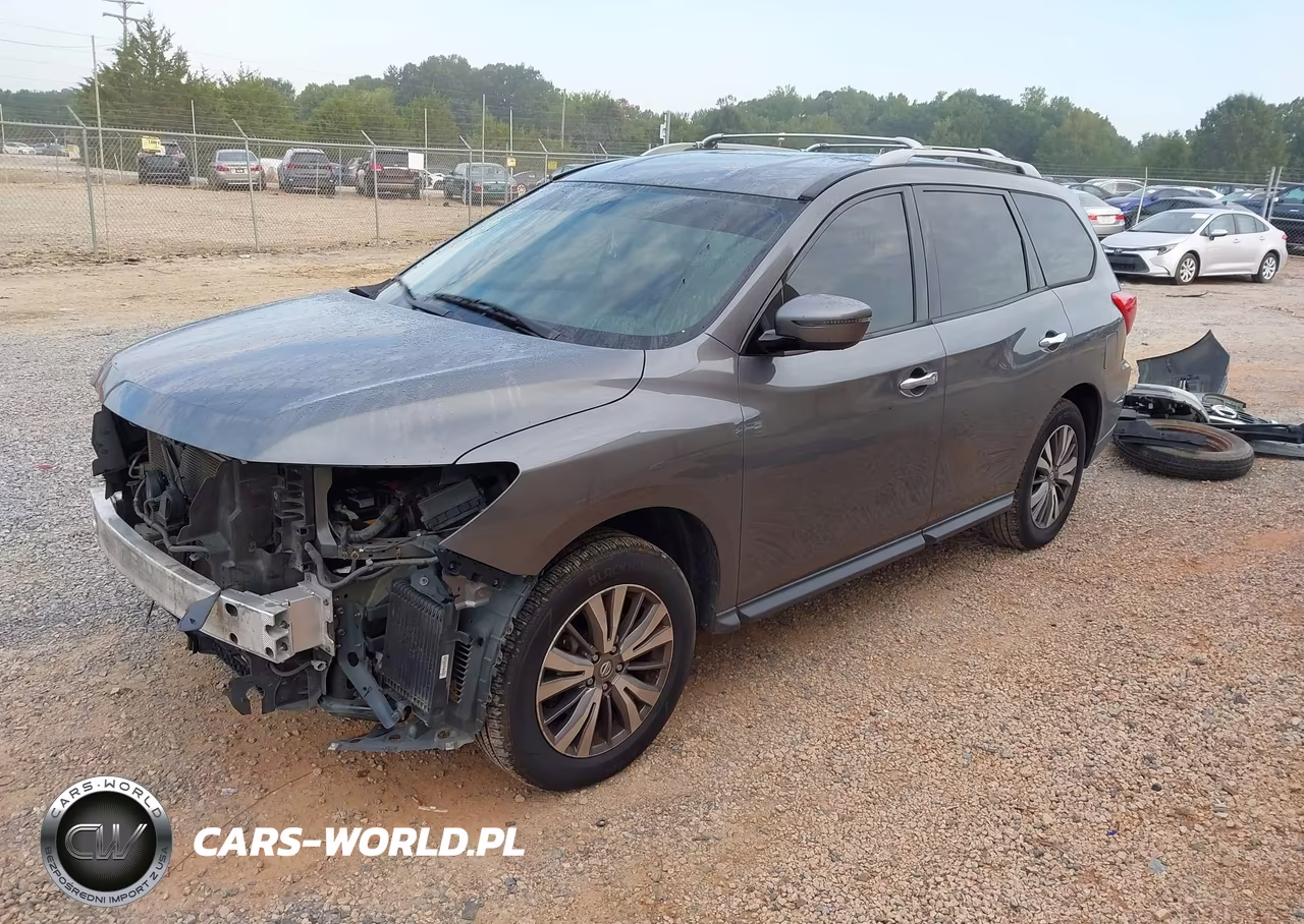 2019 Nissan Pathfinder Sv VIN:5N1DR2MM0KC587913 - 2