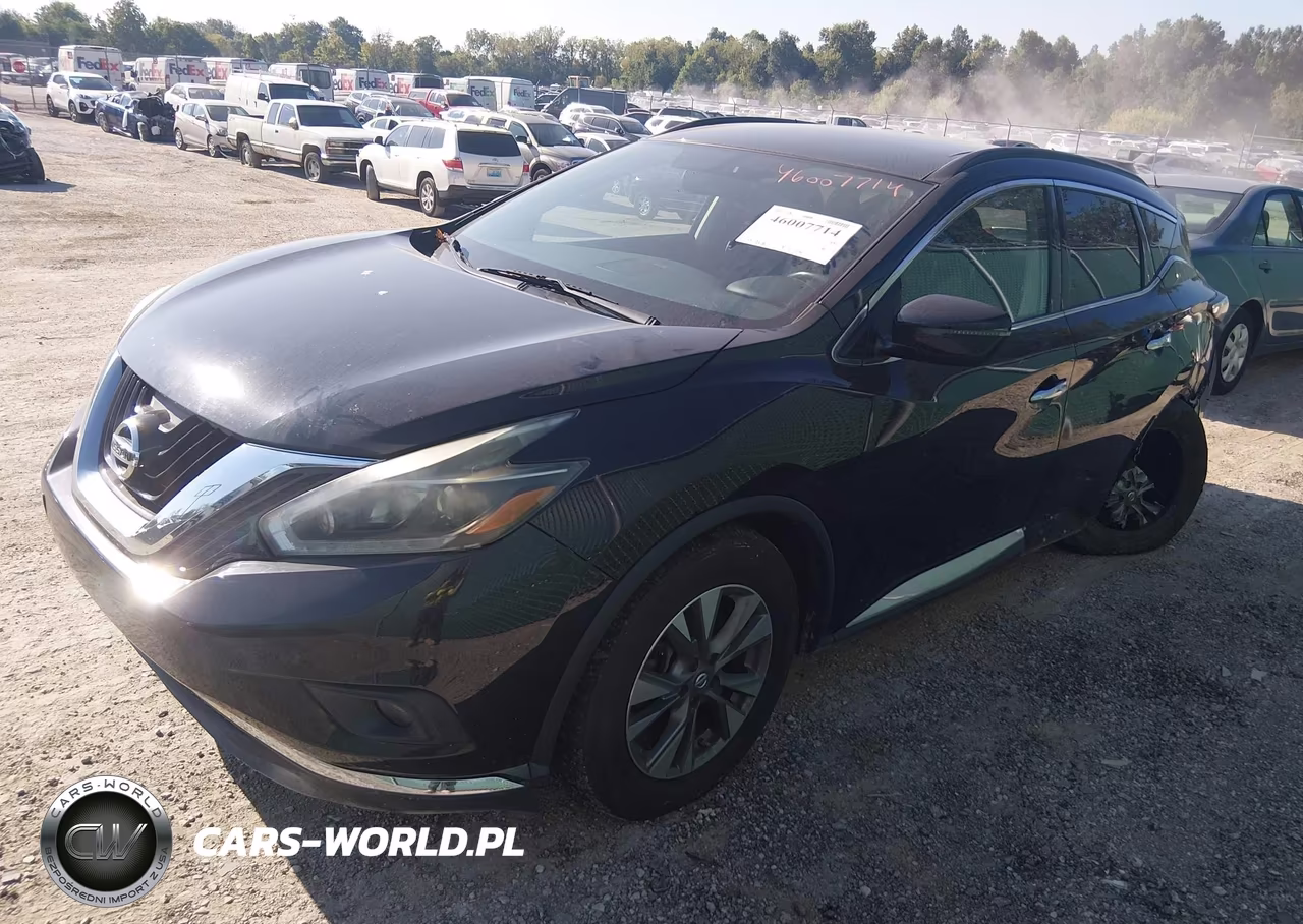 2018 Nissan Murano Sv VIN:5N1AZ2MHXJN102394 - 2