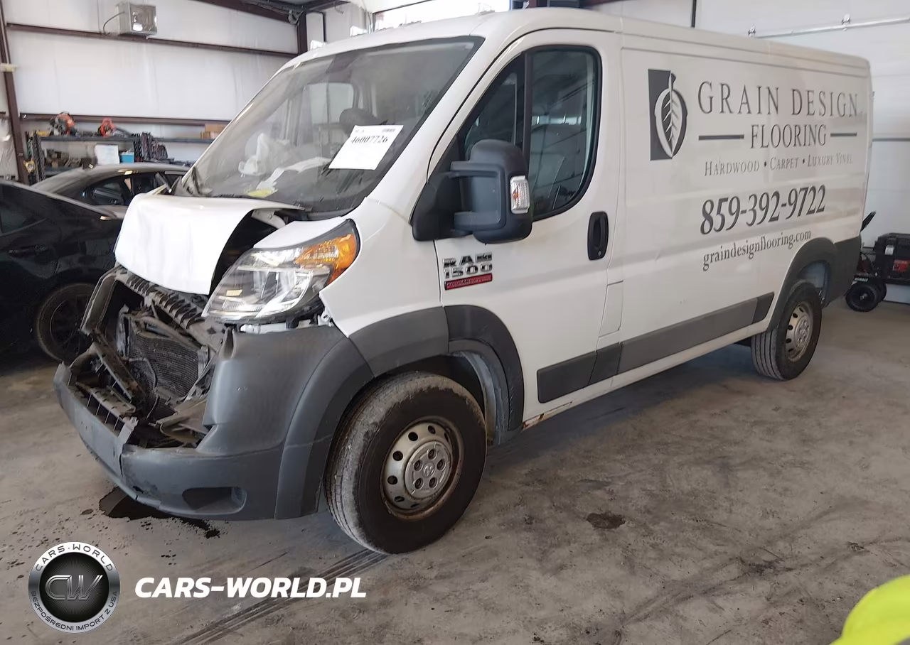 2017 Ram Promaster 1500 Low Roof 136 Wb VIN:3C6TRVAG5HE515923 - 2