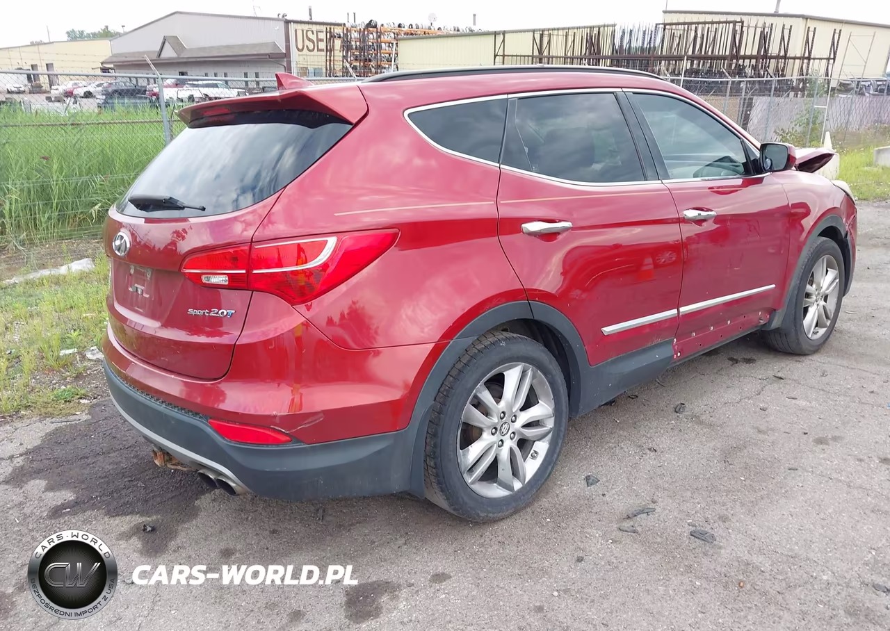 2013 Hyundai Santa Fe Sport 2.0T VIN:5XYZU3LA8DG045947 - 4