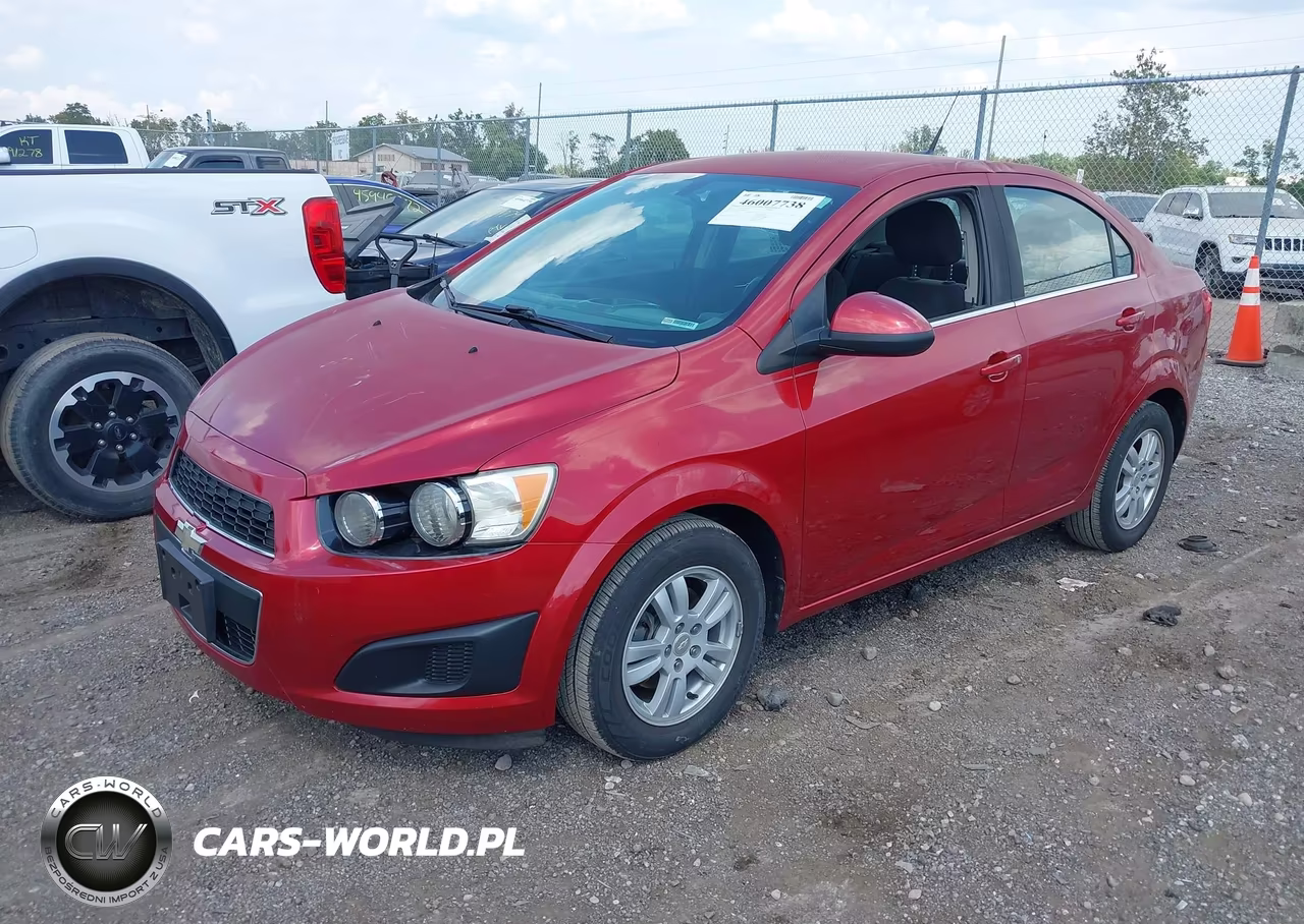 2014 Chevrolet Sonic Lt Auto VIN:1G1JC5SH8E4210334 - 2