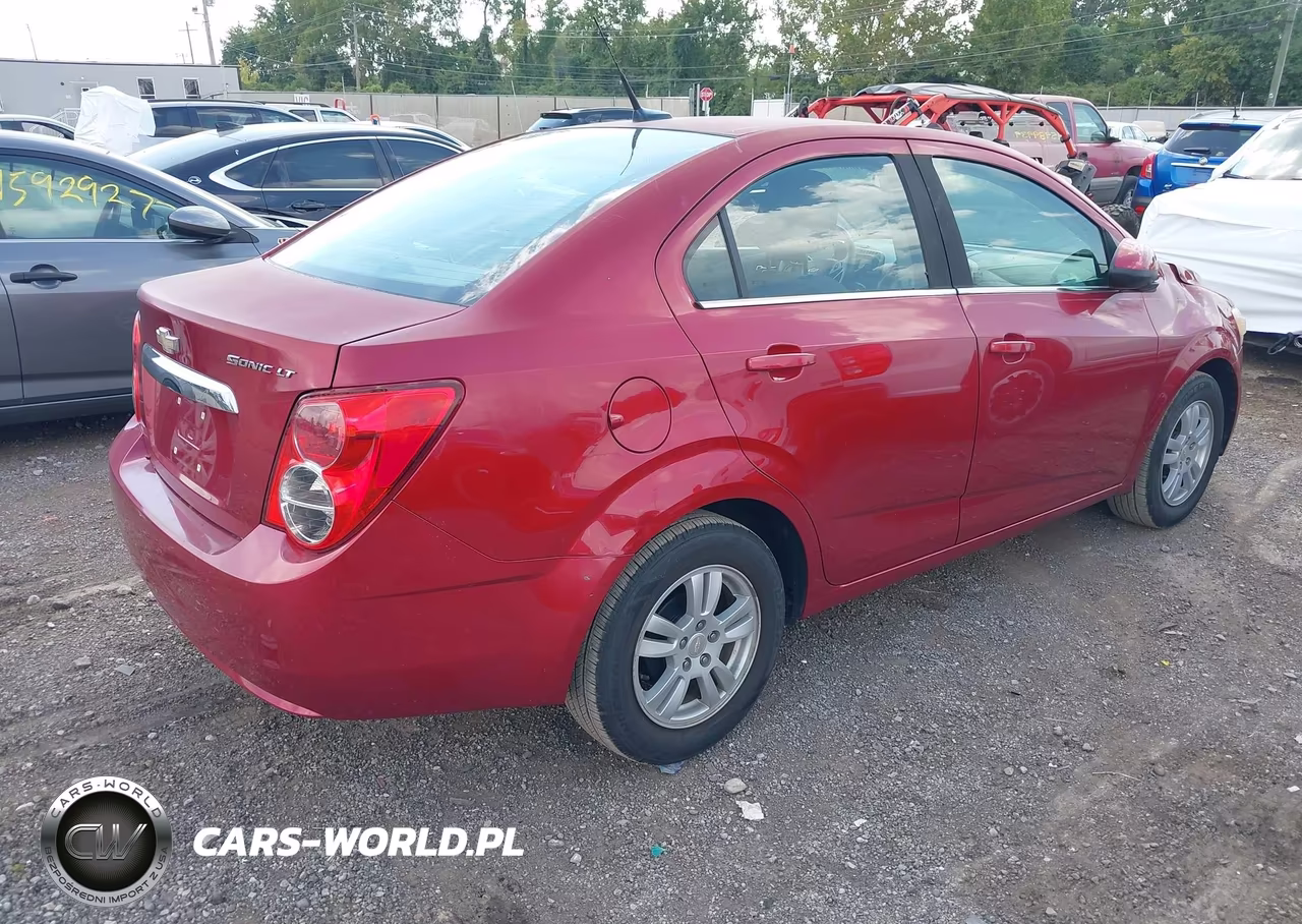 2014 Chevrolet Sonic Lt Auto VIN:1G1JC5SH8E4210334 - 4